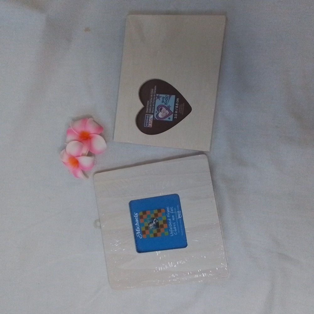New Set of  Unfinished Wooden Picture frames